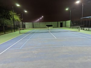 court #1 at antelope community tennis center
