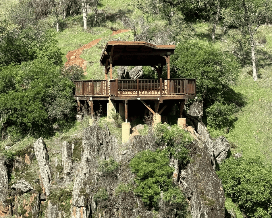 Hidden Falls trail